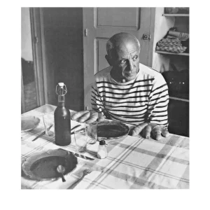 Kunstdruck Robert Doisneau - Les Pains de Picasso 50x60cm