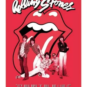 Kunstdruck Rolling Stones - Its Only Rock n Roll 60x80cm