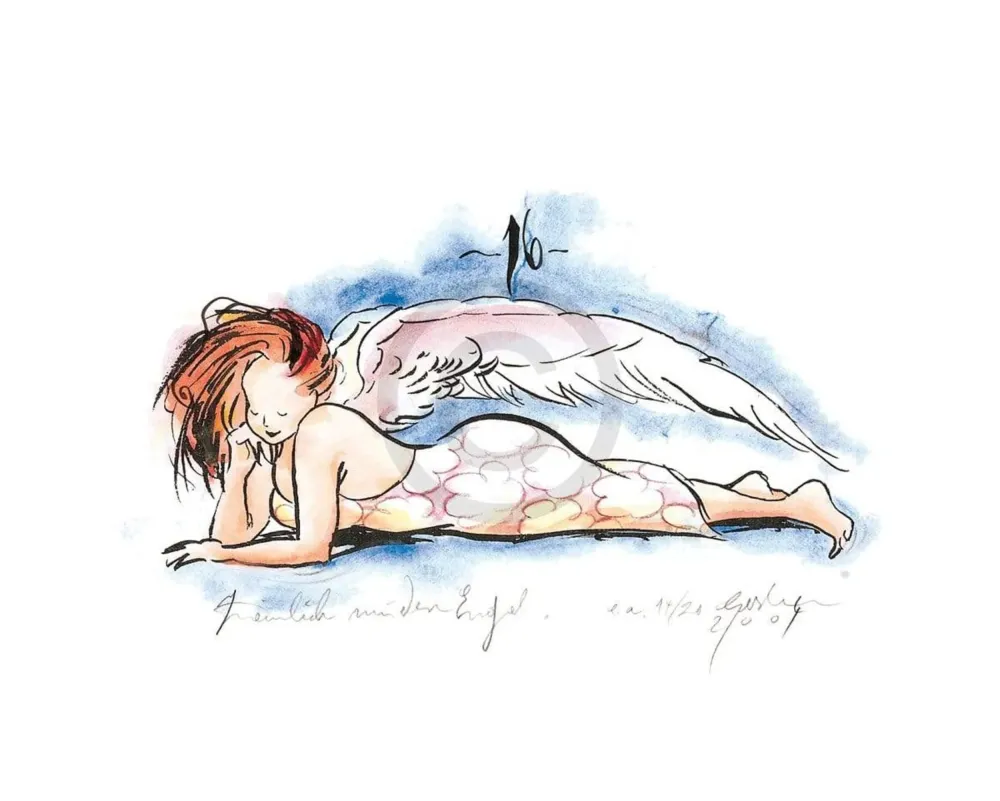 Kunstdruck Sabine Gerke - Engel Nr. 16 30x24cm
