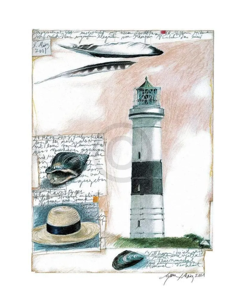 Kunstdruck Sabine Gerke - Kampen 40x50cm