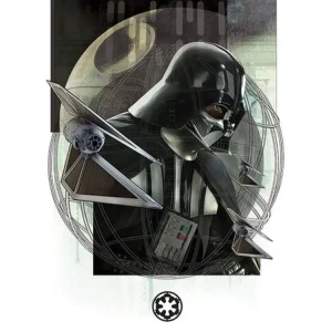Kunstdruck Star Wars - Rogue One Darth Vader and Strikers 60x80cm