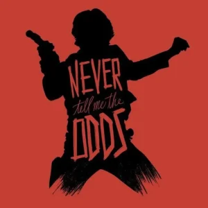 Kunstdruck Star Wars - Silhouette Quotes Han Solo 50x70cm