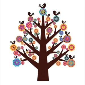 Kunstdruck Valentina Ramos - Tree Flowers 40x50cm
