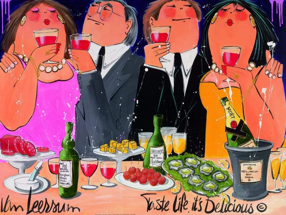 Kunstdruck El van Leersum - It`s delicious 80x60cm