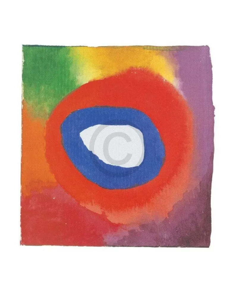 Kunstdruck Wassily Kandinsky - Colour studies technical 40x50cm