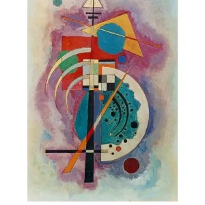 Kunstdruck Wassily Kandinsky - Hommage Grohmann 60x80cm