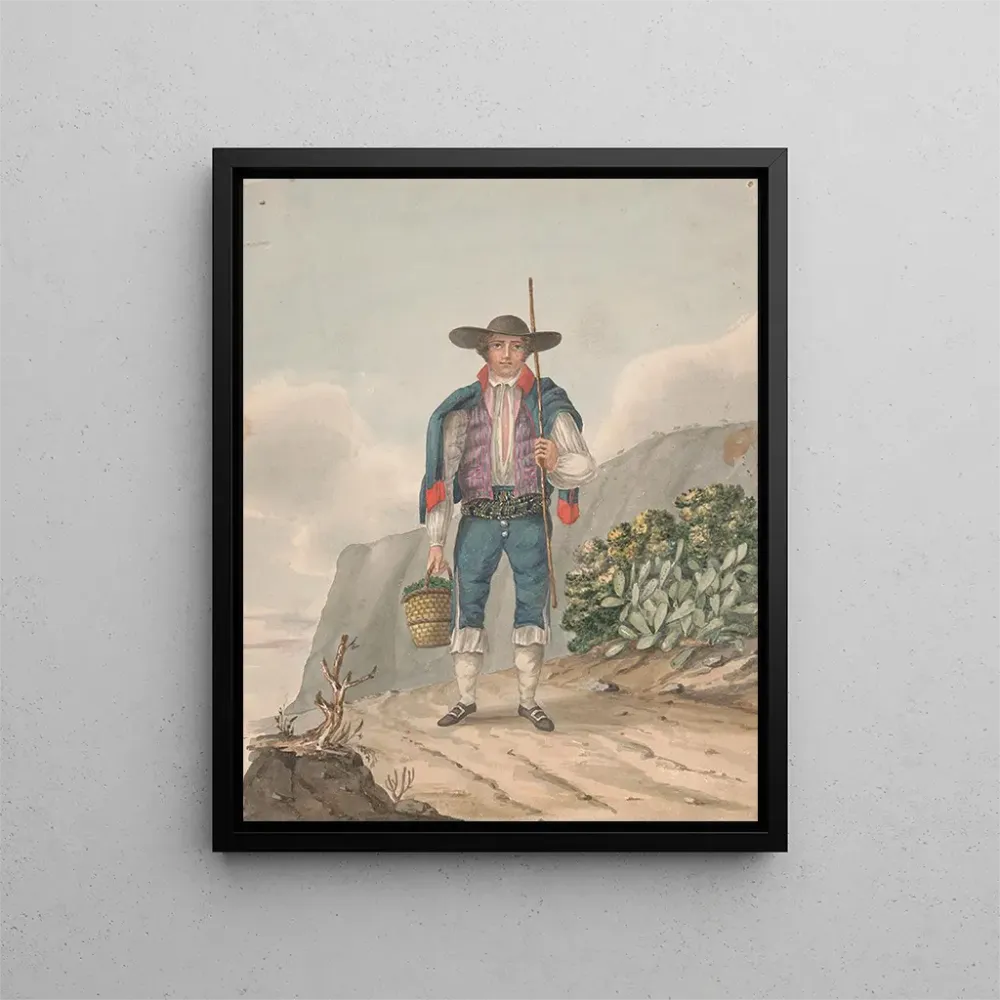 L'homme d'El Miradero - Alfred Diston | Kunstdruck