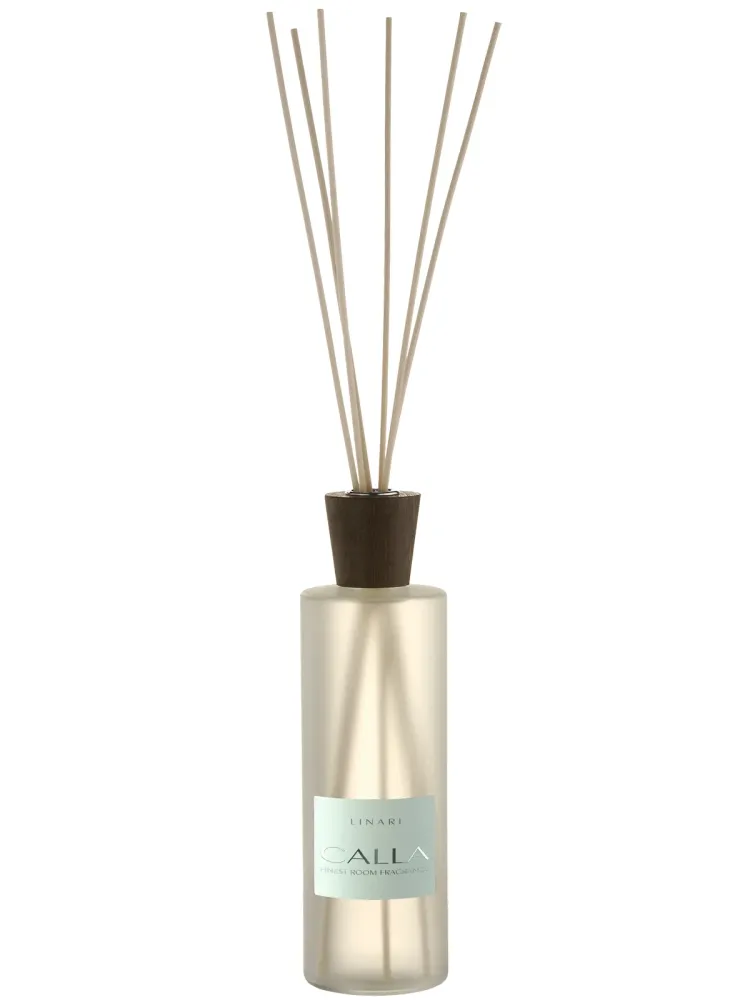LINARI CALLA Diffusor Raumduft 500ml mit Kapillarstäbchen Set