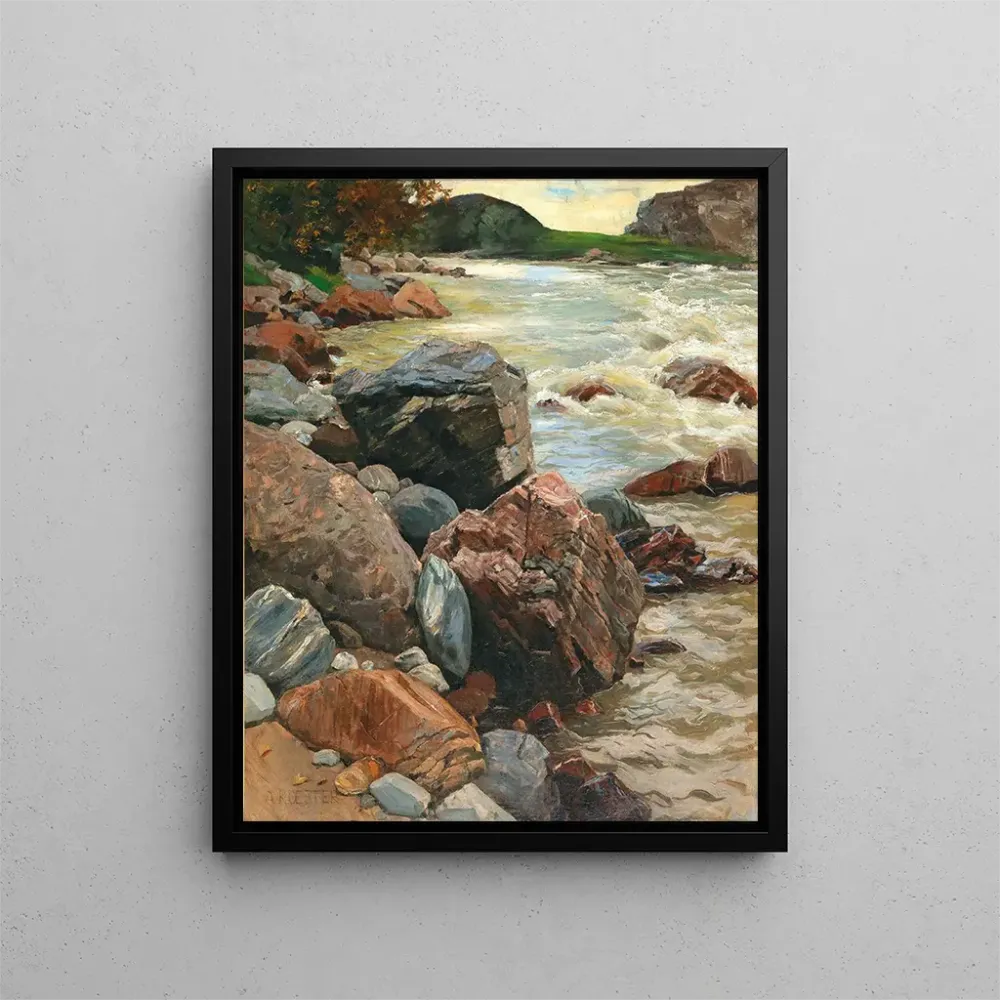 L'Isarco im Südtirol - Alexander Koester | Kunstdruck