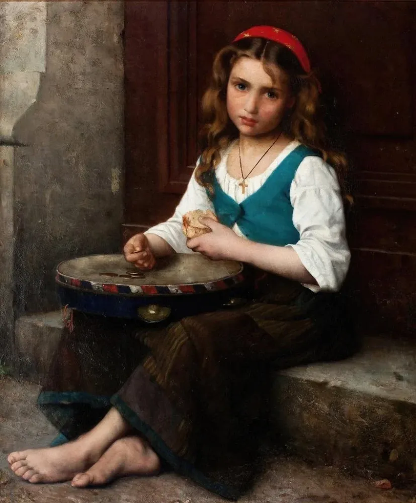 Ländliches Gemälde - Alfred Guillou | Kunstdruck