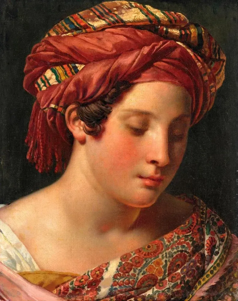 L'Odalisque - Anne-Louis Girodet-Trioson | Kunstdruck