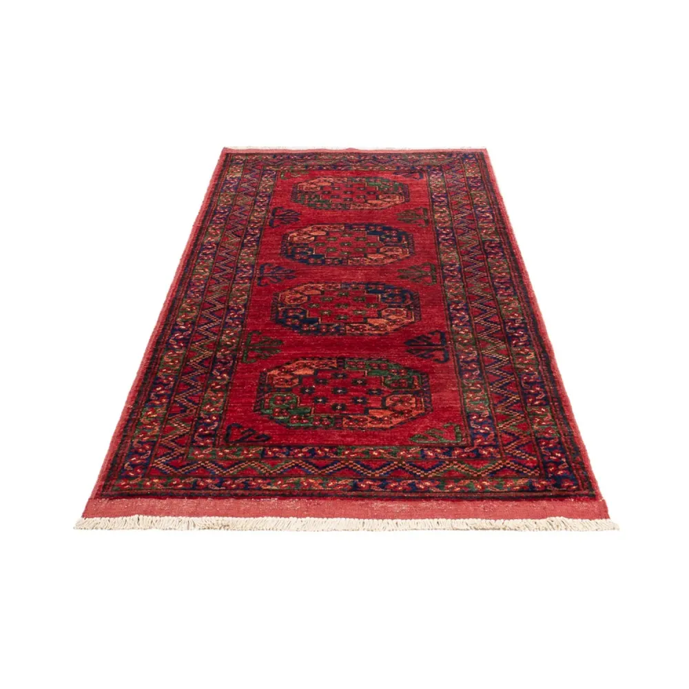 Läufer Afghan - 216 x 83 cm - rot