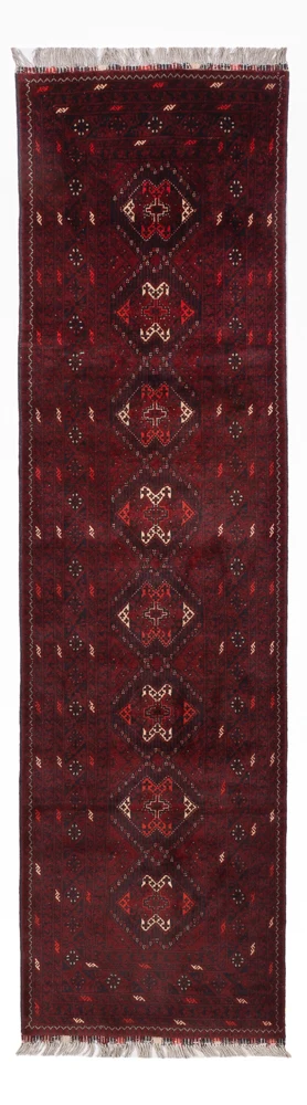 Läufer Afghan - 295 x 79 cm - rot