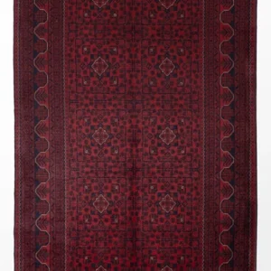 Läufer Afghan - Kunduz - 385 x 148 cm - rot