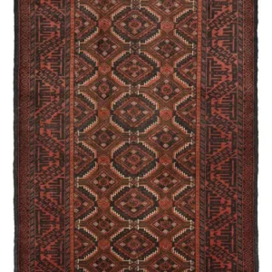 Läufer Belutsch - 192 x 98 cm - dunkelrot