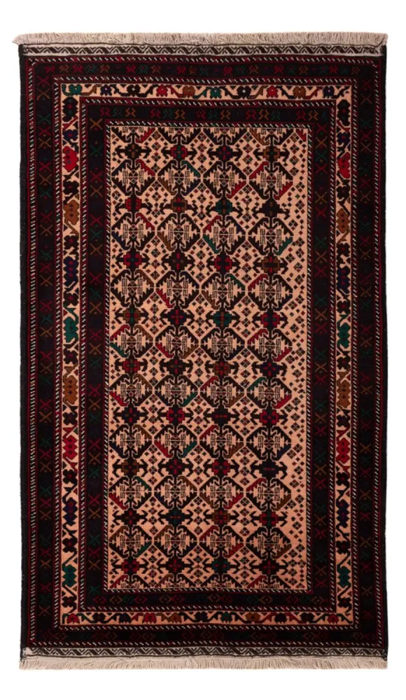 Läufer Belutsch - 193 x 112 cm - hellrot