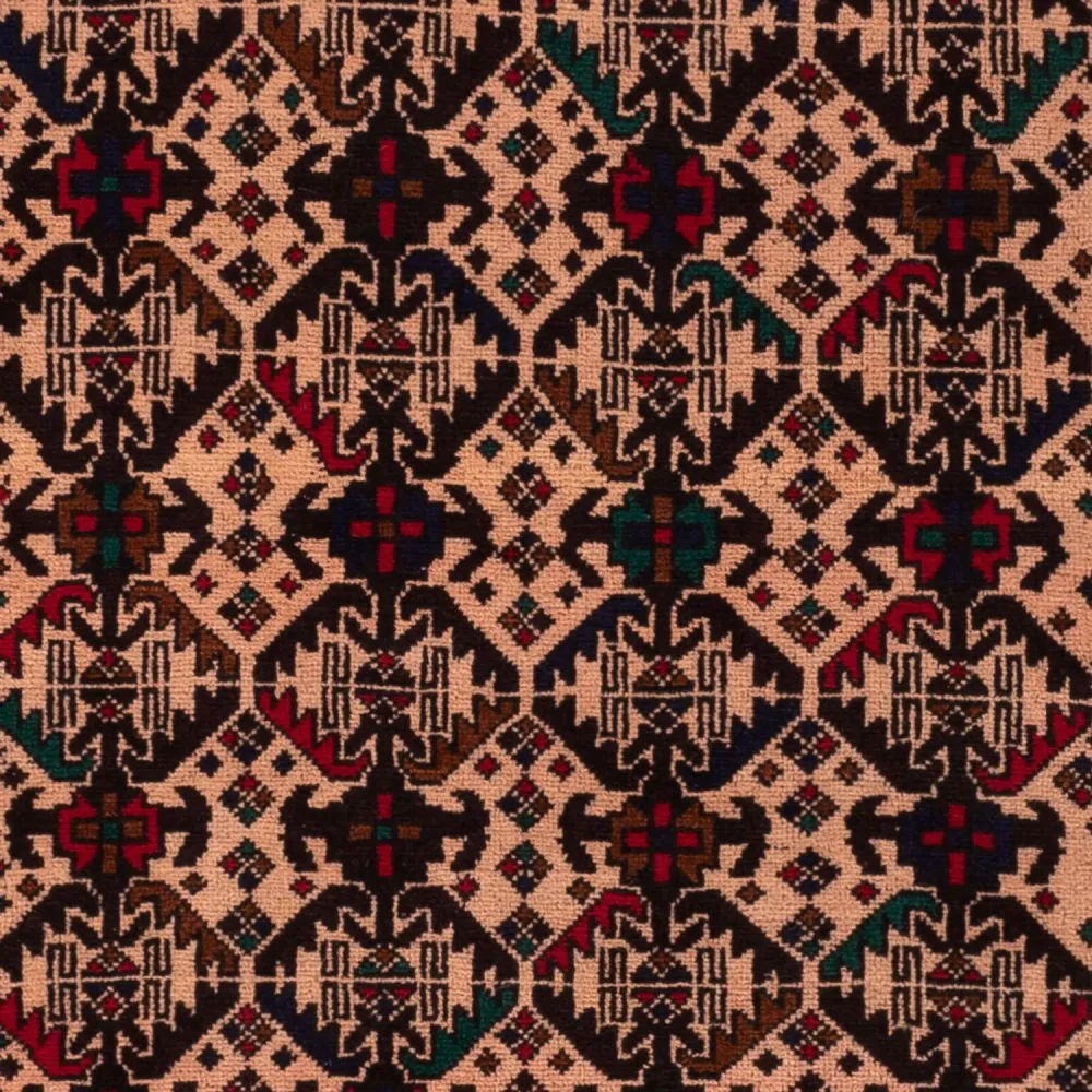 Läufer Belutsch - 193 x 112 cm - hellrot