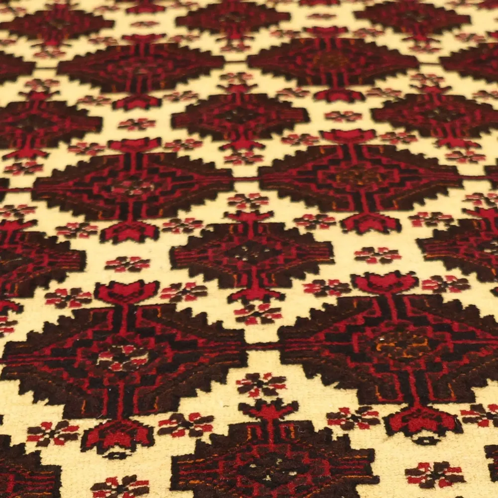Läufer Belutsch - 193 x 99 cm - mehrfarbig