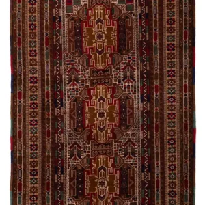 Läufer Belutsch - 204 x 110 cm - dunkelbeige