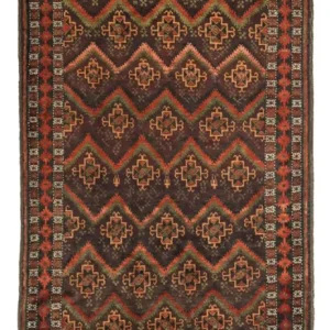 Läufer Belutsch - 294 x 141 cm - dunkelbeige