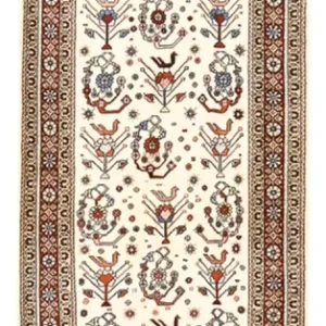 Läufer Gabbeh - Kaschkuli Perser - 213 x 65 cm - beige