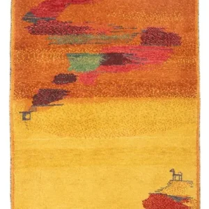Läufer Gabbeh - Perser - 213 x 85 cm - mehrfarbig
