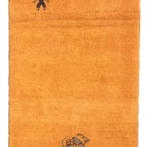 Läufer Gabbeh - Perser - 220 x 74 cm - orange