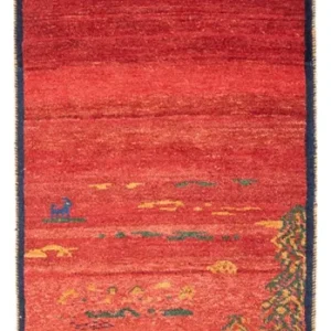 Läufer Gabbeh - Perser - 235 x 75 cm - mehrfarbig