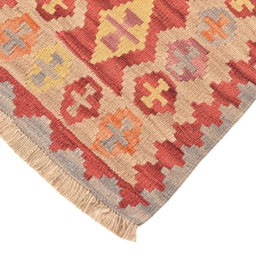 Läufer Kelim - Oriental - 192 x 56 cm - mehrfarbig