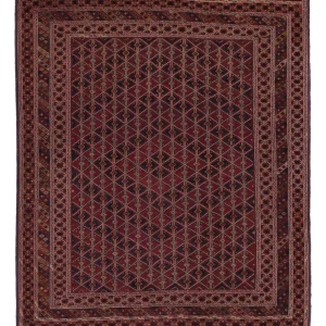 Läufer Kelim - Oriental - 208 x 190 cm - dunkelbeige