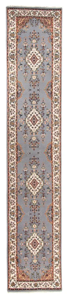 Läufer Orient - Indus - 400 x 80 cm - hellblau