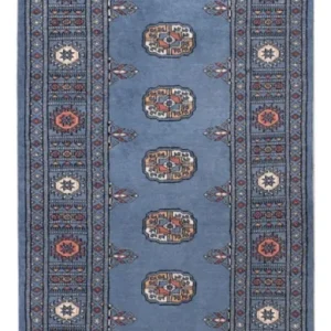 Läufer Pakistan - 199 x 80 cm - blau
