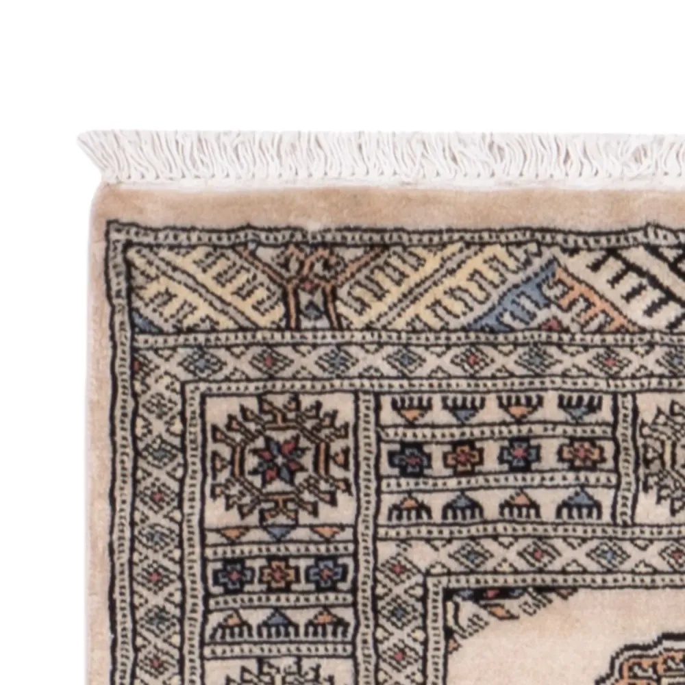 Läufer Pakistan - 244 x 77 cm - beige