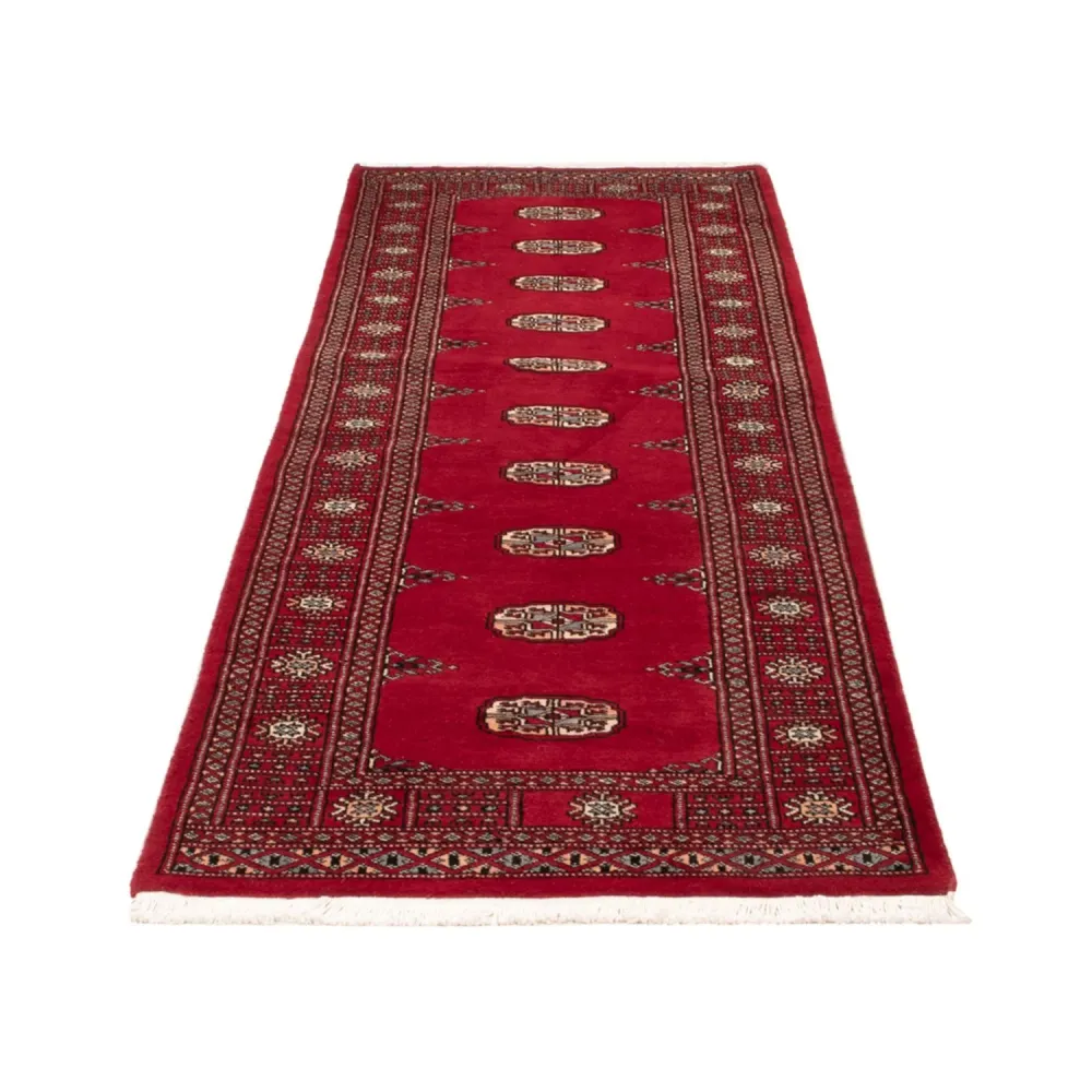 Läufer Pakistan - 247 x 79 cm - rot