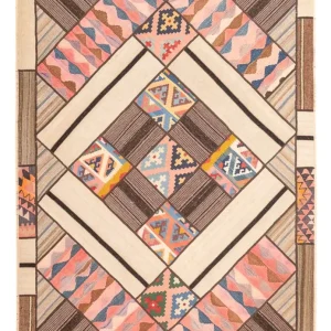 Läufer Patchwork - 230 x 160 cm - mehrfarbig