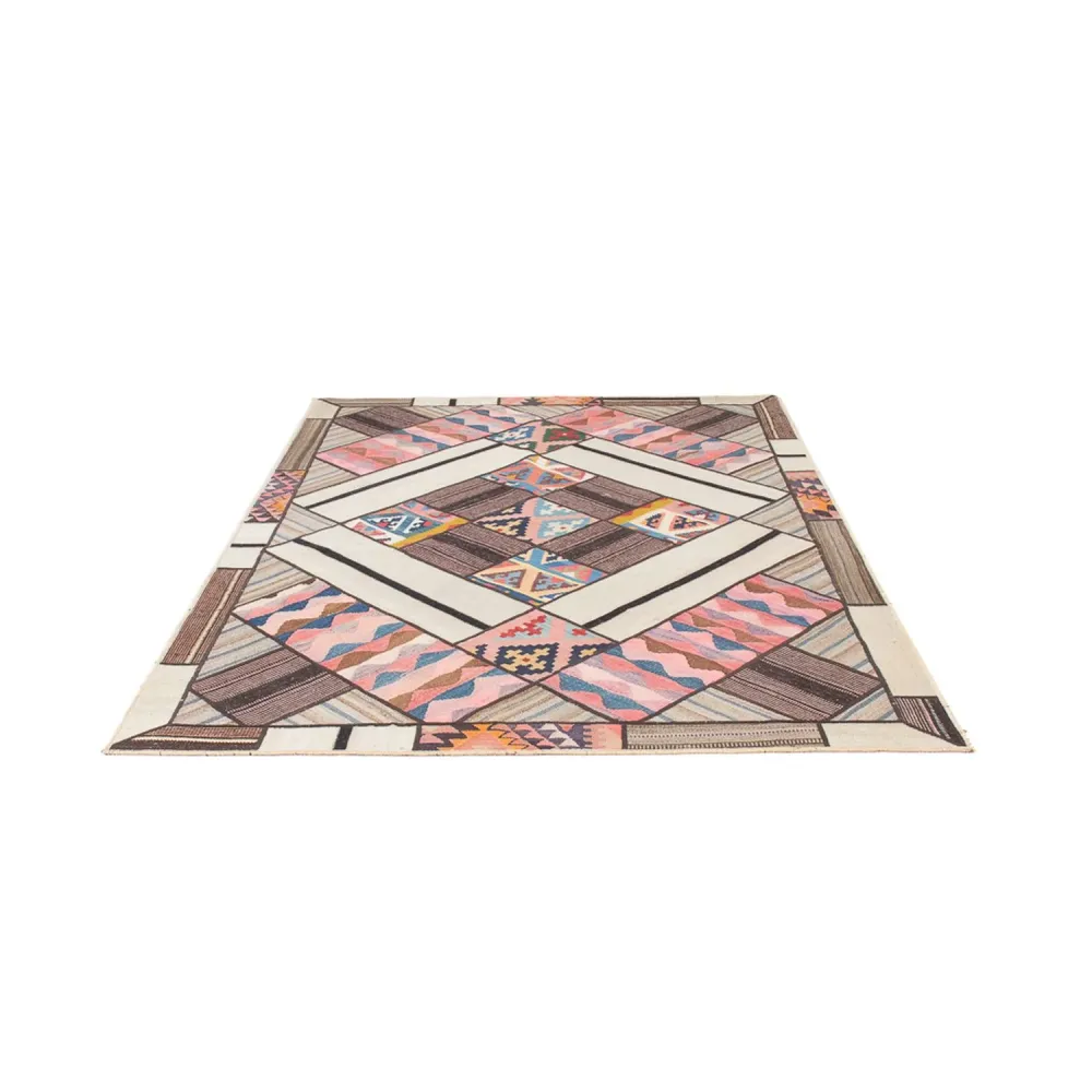 Läufer Patchwork - 230 x 160 cm - mehrfarbig