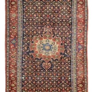 Läufer Perser - Bidjar - 276 x 146 cm - dunkelrot