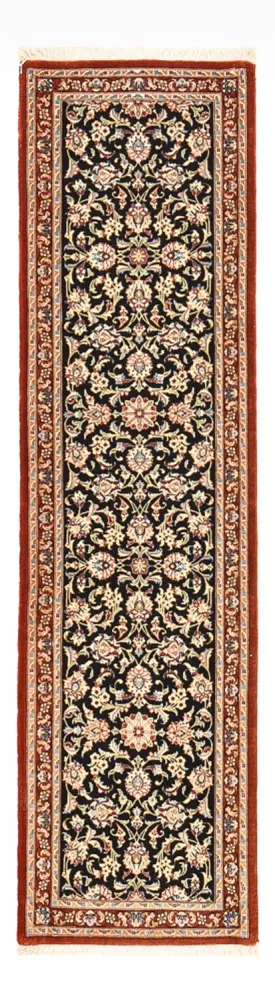 Läufer Perser - Ghom - Royal - 196 x 54 cm - dunkelblau