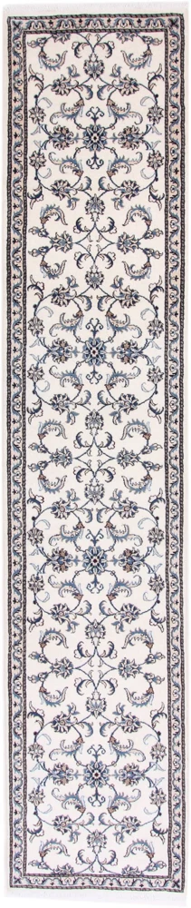 Läufer Perser - Nain - 382 x 79 cm - creme