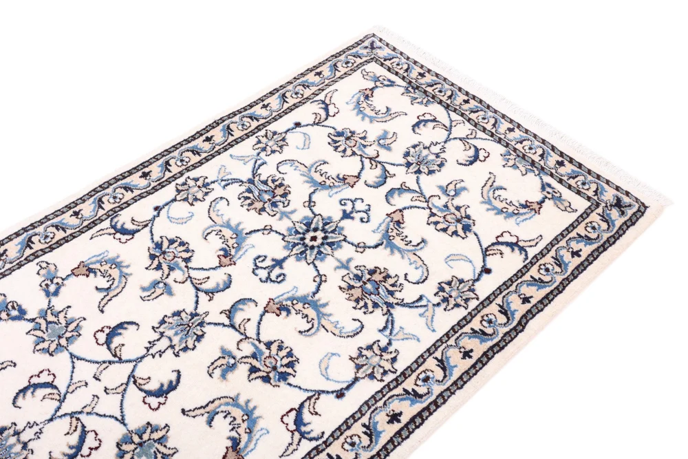 Läufer Perser - Nain - 382 x 79 cm - creme