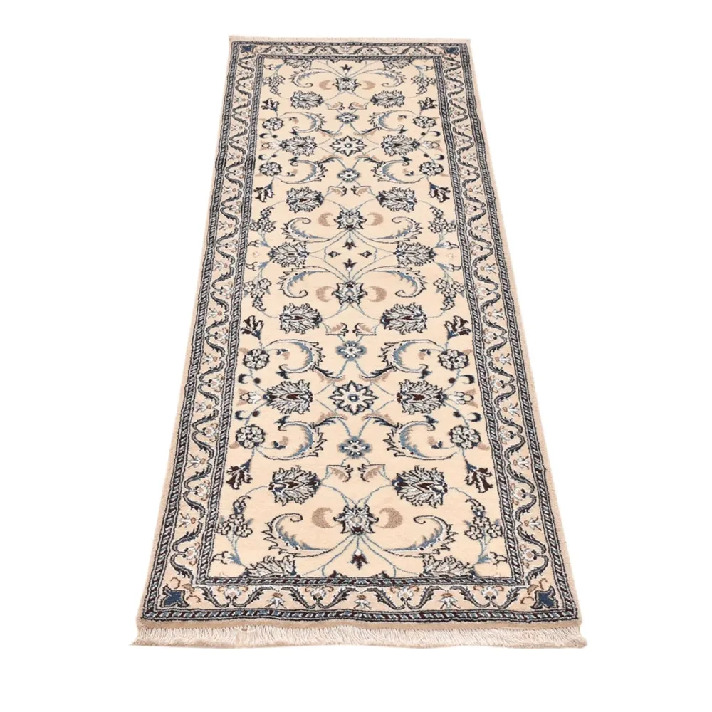 Läufer Perser - Nain - Royal - 195 x 60 cm - creme