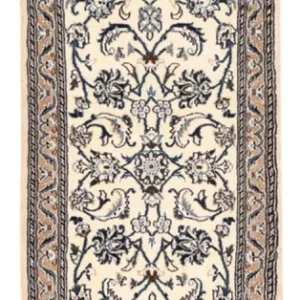 Läufer Perser - Nain - Royal - 195 x 60 cm - creme
