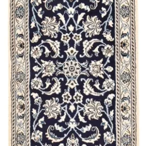 Läufer Perser - Nain - Royal - 197 x 61 cm - dunkelblau