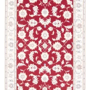 Läufer Perser - Nain - Royal - 199 x 80 cm - rot