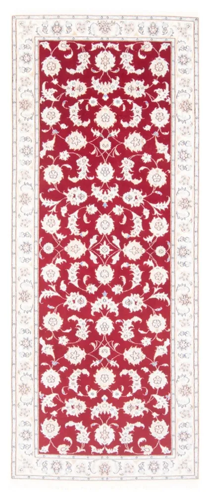 Läufer Perser - Nain - Royal - 199 x 80 cm - rot