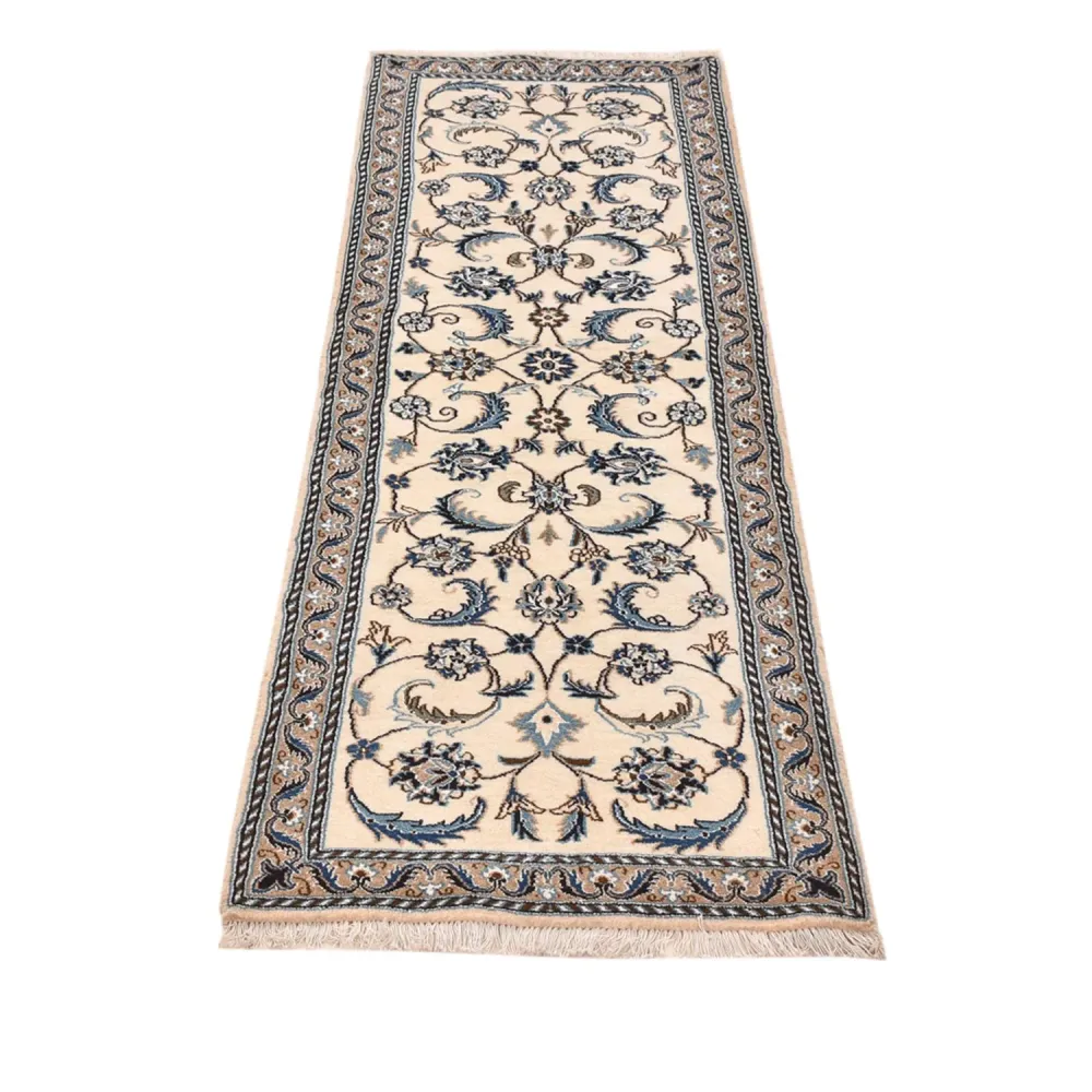 Läufer Perser - Nain - Royal - 200 x 60 cm - creme