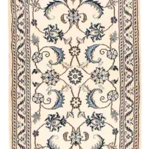 Läufer Perser - Nain - Royal - 202 x 60 cm - creme