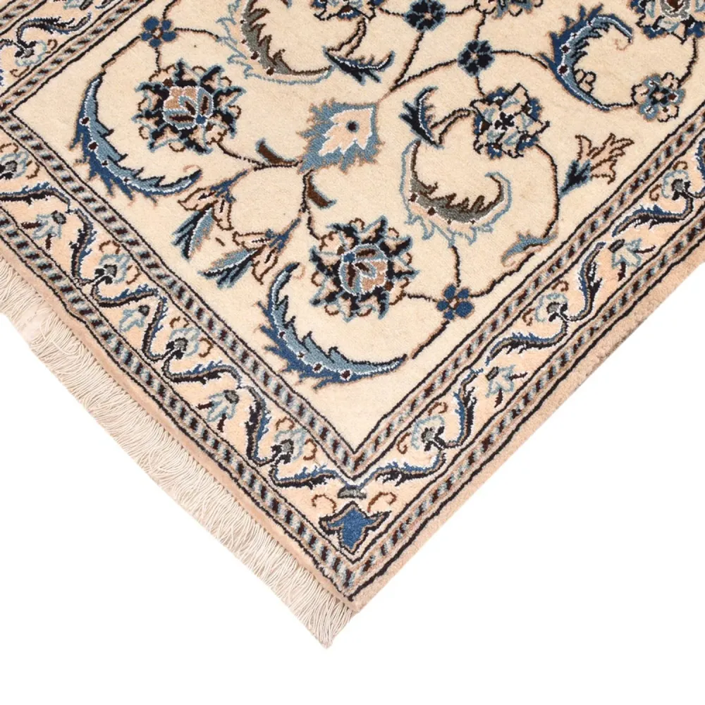 Läufer Perser - Nain - Royal - 202 x 60 cm - creme