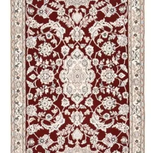 Läufer Perser - Nain - Royal - 275 x 93 cm - rot