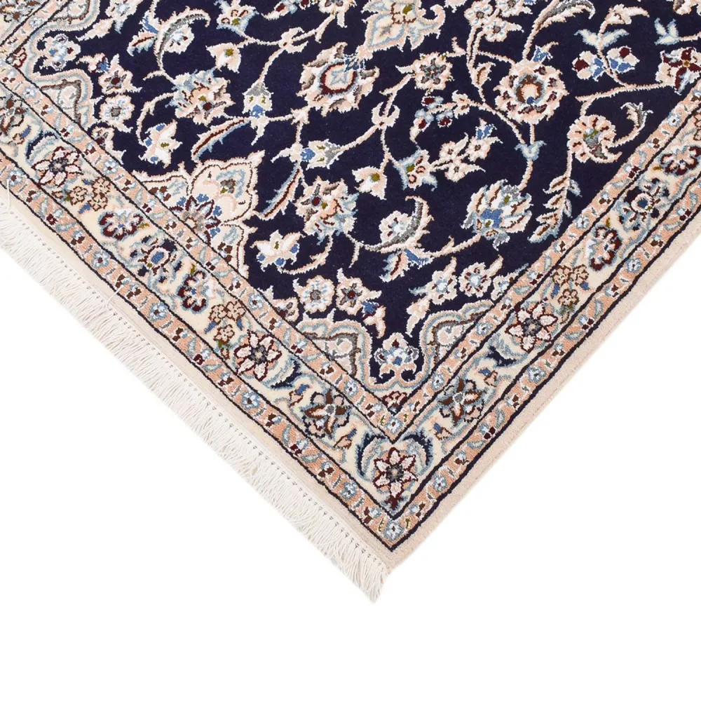 Läufer Perser - Nain - Royal - 315 x 69 cm - dunkelblau